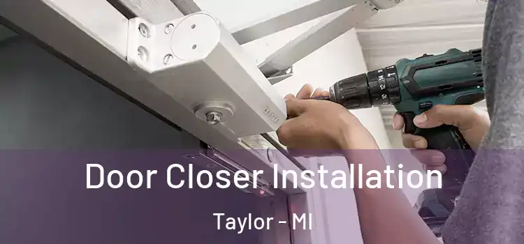  Door Closer Installation Taylor - MI